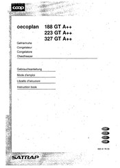 Satrap oecoplan 327 GT A++ Instruction Book