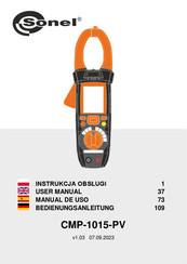 Sonel CMP-1015-PV User Manual