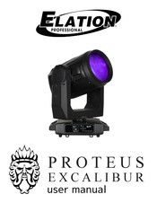 Elation PROTEUS EXCALIBUR User Manual