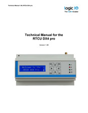 Logic IO RTCU DX4 pro Technical Manual