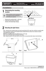 Defiant IS15a5008WDF-BK Quick Start Manual