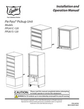 Duke Pie Pass PPU41C-120 Installation And Operation Manual