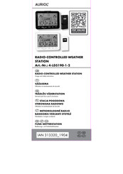 Auriol 313320 1904 Usage And Safety Instructions