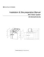 Nautilus Hyosung MX7700QT Installation Manual