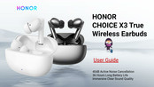 honor Choice Earbuds X3 User Manual