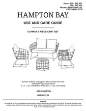 HAMPTON BAY CAYMAN FRS70589C-ST Use And Care Manual