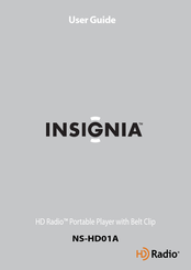 HD Radio INSIGNIA NS-HD01A User Manual