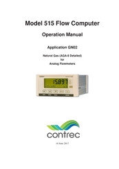 Contrec 515-GN02 Operation Manual