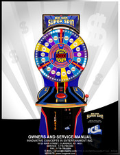 Ice BIG WIN SUPER SPIN Owner's And Service Manual
