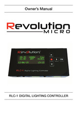 Revolution Micro RLC-1 Owner's Manual