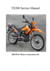 KEEWAY TX200 Service Manual