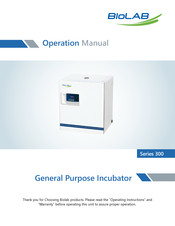 BioLAB BIGP-302 Operation Manual