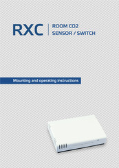 Sentera Controls RXC-G Mounting And Operating Instructions