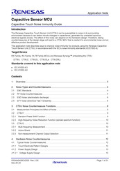 Renesas CTSU2L Application Note