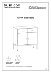 DUSK Willow Sideboard Manual