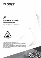 Gree GWA09MZ Owner's Manual
