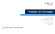 pico Technology PicoScope 3000E Series Quick Start Manual