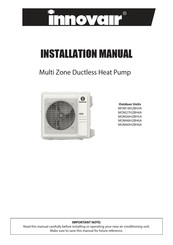 innovair MOM36H2BH5A Installation Manual