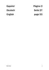 Medion MD 24019 Instructions Manual