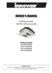 innovair MCS12H2BHRB Owner's Manual