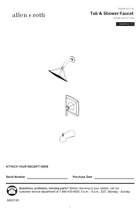 Allen + Roth 2517114 Manual