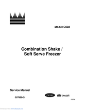 Carrier Taylor C602-58 Service Manual