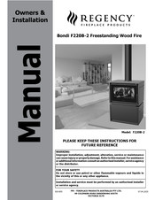 Regency Fireplace Products Bondi F220B-2 Owners & Installation Manual