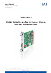 PI C-663.12C885 User Manual
