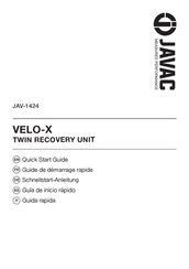 JAVAC VELO-X JAV-1424 Quick Start Manual