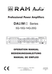 RAM DALIMA 10Q Operation Manual