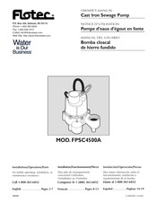 Flotec FPSC4500A Owner's Manual