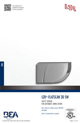 Halma BEA LZR-FLATSCAN 3D SW User Manual