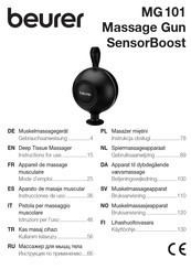 Beurer SensorBoost Instructions For Use Manual