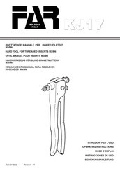 FAR KJ 17 Operating Instructions Manual