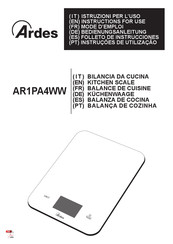 ARDES AR1PA4WW Instructions For Use Manual