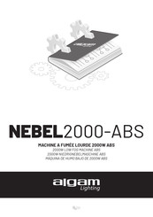 Algam Lighting NEBEL2000-ABS Manual