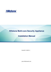Hillstone SG-6000-M3100 Installation Manual