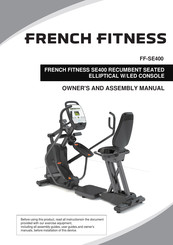 FRENCH FITNESS FF-SE400 Owner's And Assembly Manual