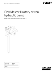 Lincoln SKF FlowMaster II 85741 User And Maintenance Instructions