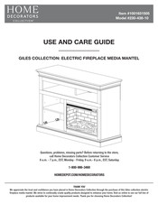 Home Decorators Collection 1001631505 Use And Care Manual