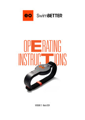 EO SwimBETTER Operating Instructions Manual