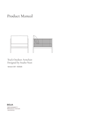 Bolia Track Outdoor Armchair Product Manual
