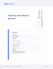 Elemental Machines GW3 User Manual