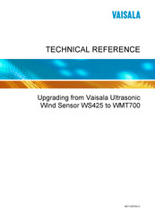 Vaisala WINDCAP WS425 Technical Reference