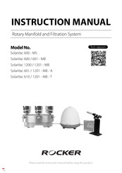 Rocker SolarVac 610 - MB - T Instruction Manual