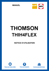 THOMSON THIH4FLEX Operating Instructions Manual
