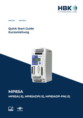 HBK MP85ADP-PN-S Quick Start Manual