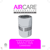 Aircare MANTRA ME440DGRY8 Manual