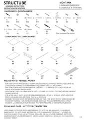 STRUCTUBE MONTANA Assembly Instructions Manual