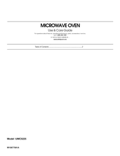 Whirlpool UMC5225DS0 Use & Care Manual
